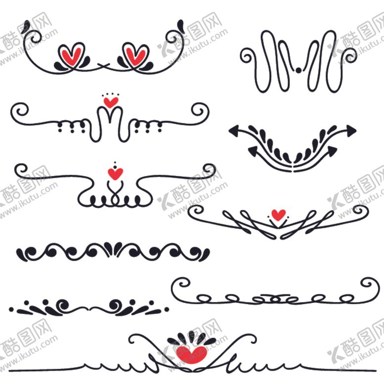 编号：22574510060446566085【酷图网】源文件下载-手绘边框线条