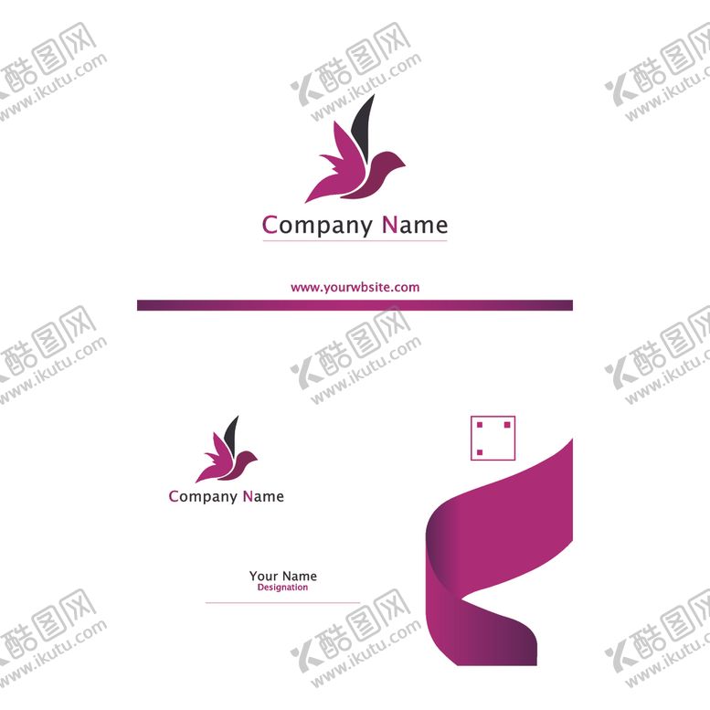 编号：22853506271354228737【酷图网】源文件下载-矢量名片模板