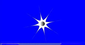 蓝底星球素材