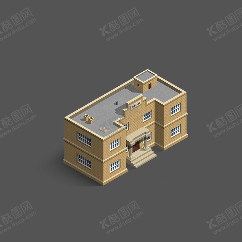 编号：15442510311653126650【酷图网】源文件下载-扁平建筑