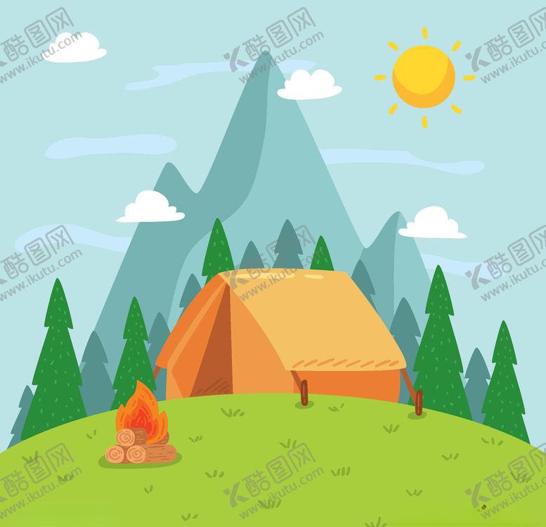 编号：86843809211630175822【酷图网】源文件下载-露营