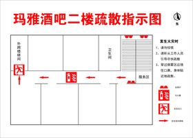 玛雅酒吧平面图