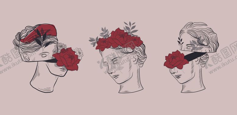 编号：69650809130350566641【酷图网】源文件下载-石膏像