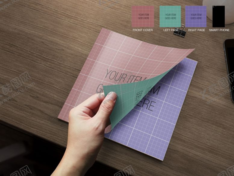 编号：39364409220304149256【酷图网】源文件下载-书籍杂志样机效果图