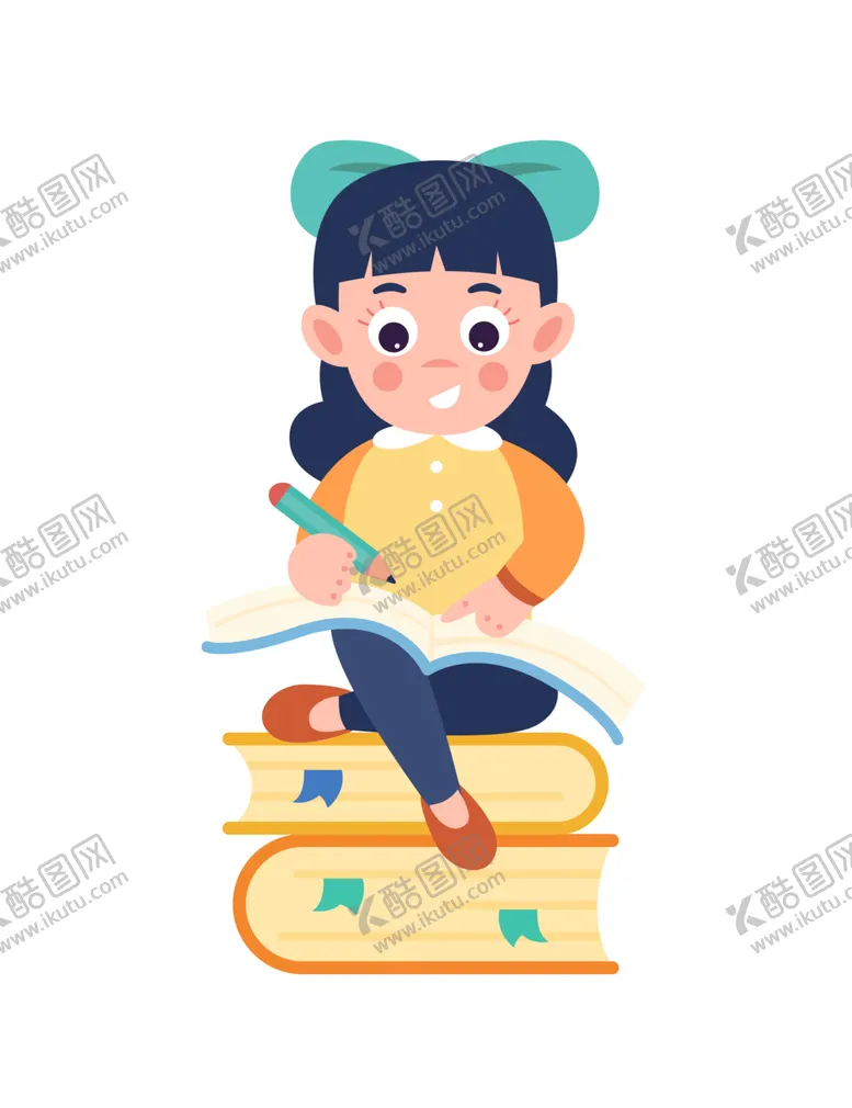 编号：33681802211357491493【酷图网】源文件下载-铅笔小孩