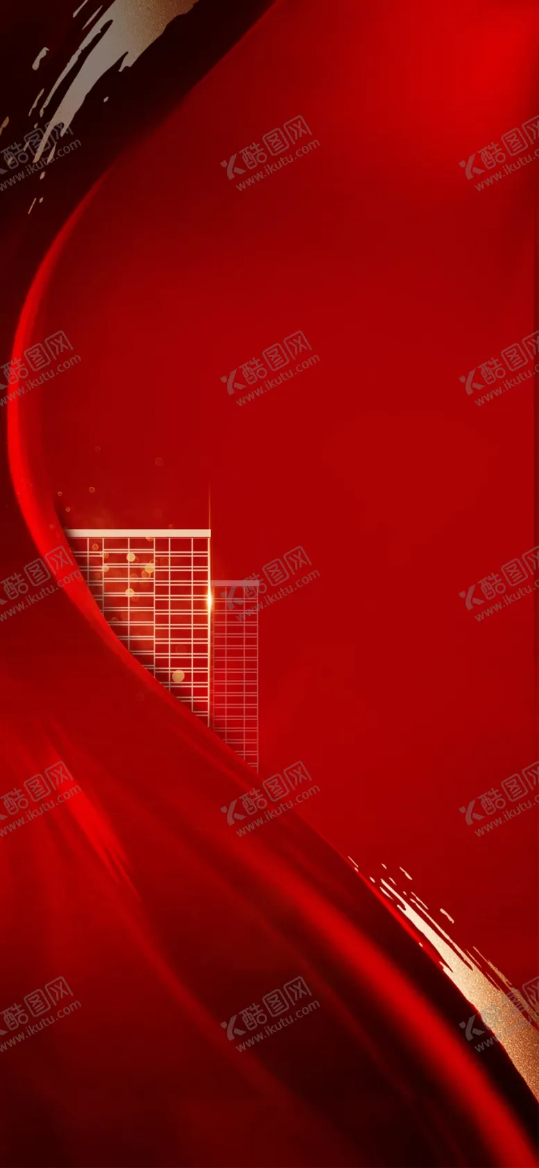 编号：81096505021628266969【酷图网】源文件下载-红金地产背景