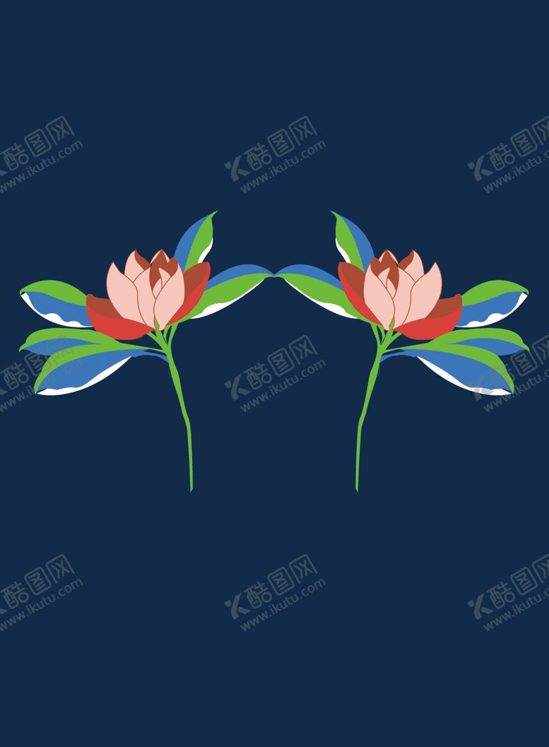 编号：19908004211455248115【酷图网】源文件下载-手绘花背景