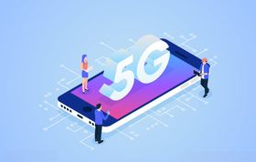 科技5G展板大数据5G海报