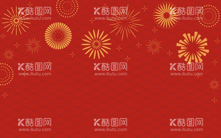 编号：57460309141221294092【酷图网】源文件下载-新年烟花祥云底纹背景