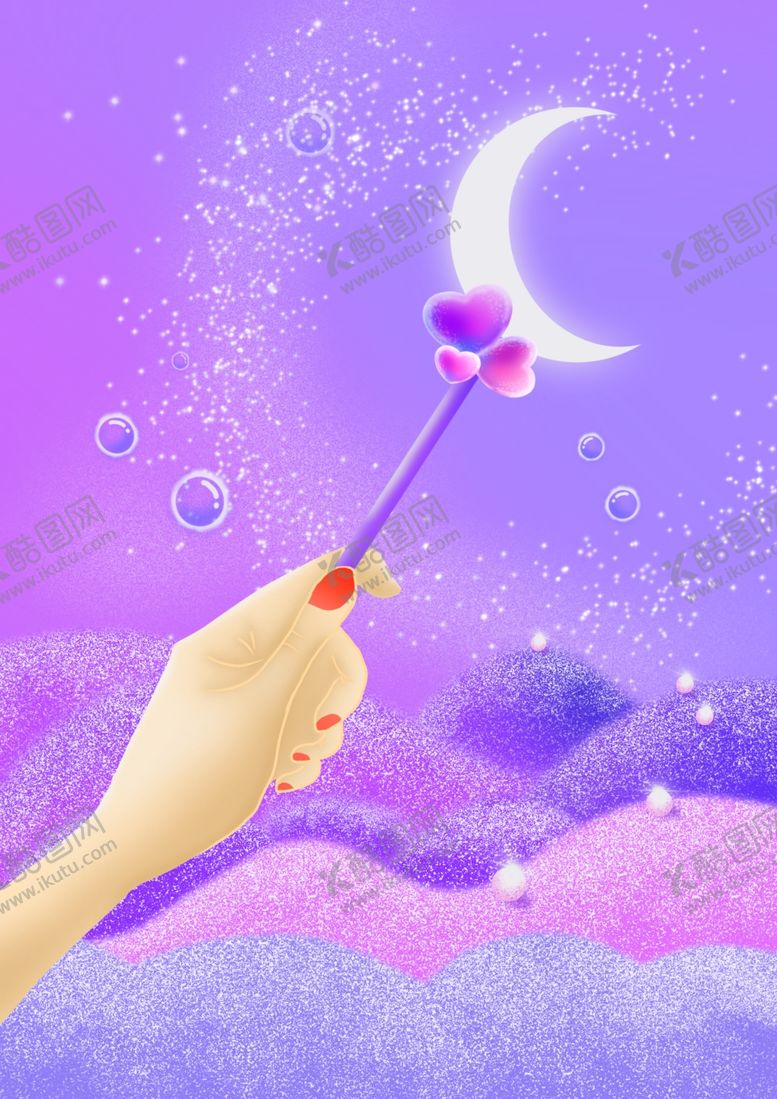 编号：39108006241132077064【酷图网】源文件下载-梦话手绘插画