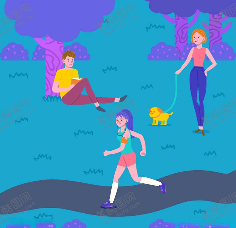 编号：90342507012309054715【酷图网】源文件下载-公园活动