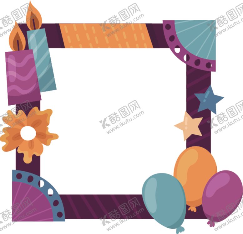 编号：75694309270435064851【酷图网】源文件下载-生日相框