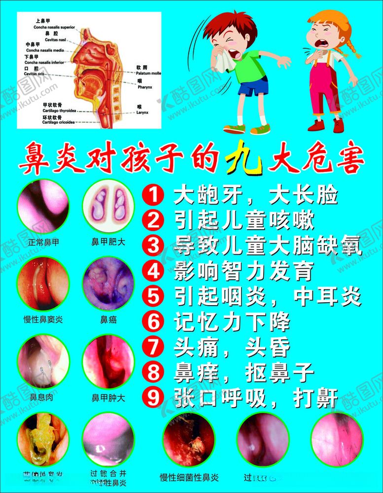 编号：94477712210318523053【酷图网】源文件下载-鼻炎
