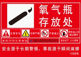 氧气瓶存放处