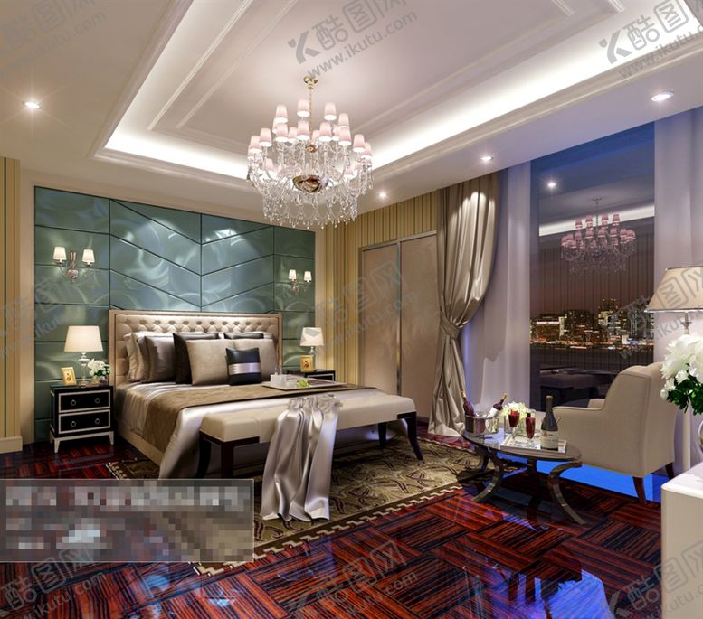 编号：85249710210914505344【酷图网】源文件下载-卧室效果图
