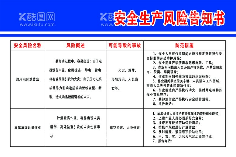 编号：93855110212038338174【酷图网】源文件下载-安全生产风险