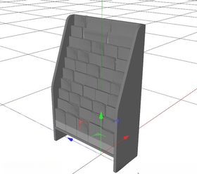 C4D模型杂志架