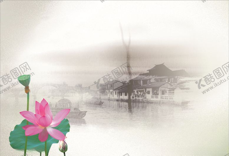 编号：83229109181132199704【酷图网】源文件下载-水墨江南