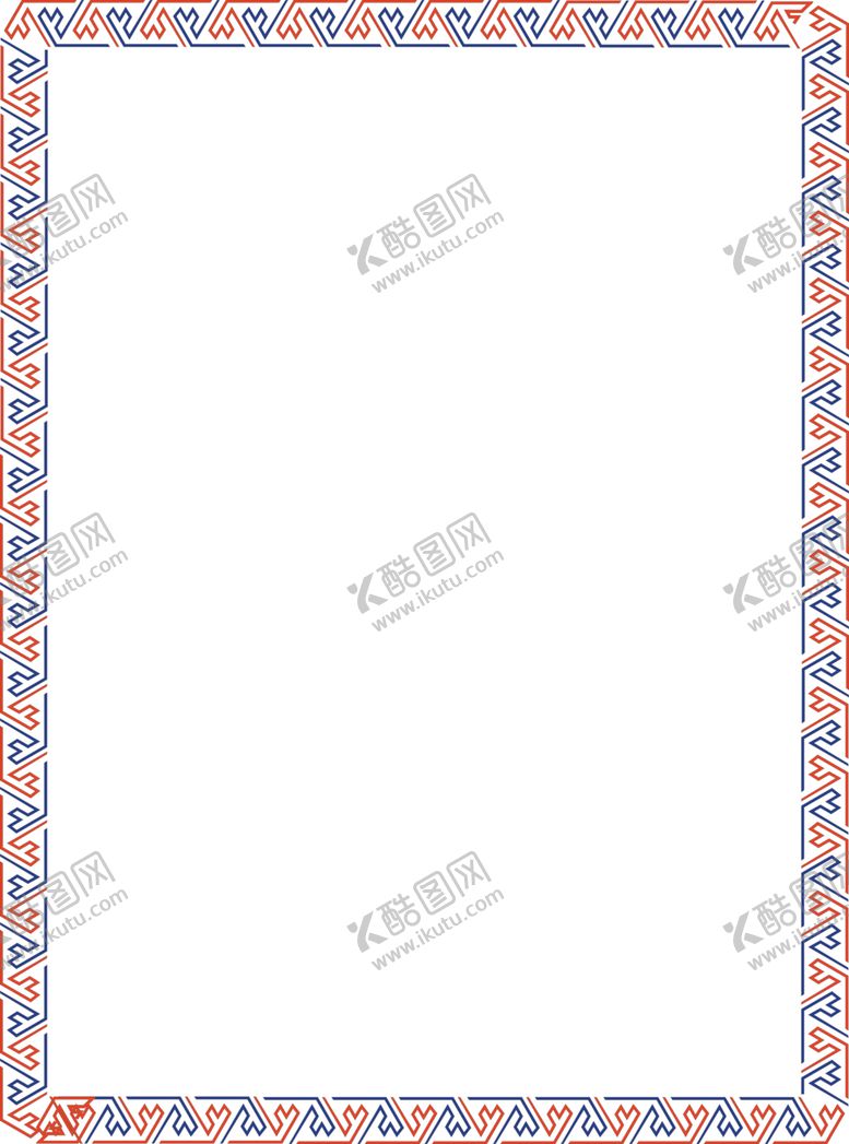 编号：35220209281141446481【酷图网】源文件下载-简约花纹边框