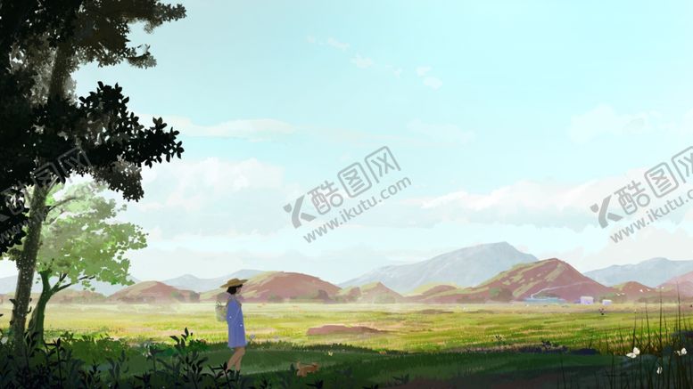 编号：29568412081217029806【酷图网】源文件下载-小清新简约创意海报图片