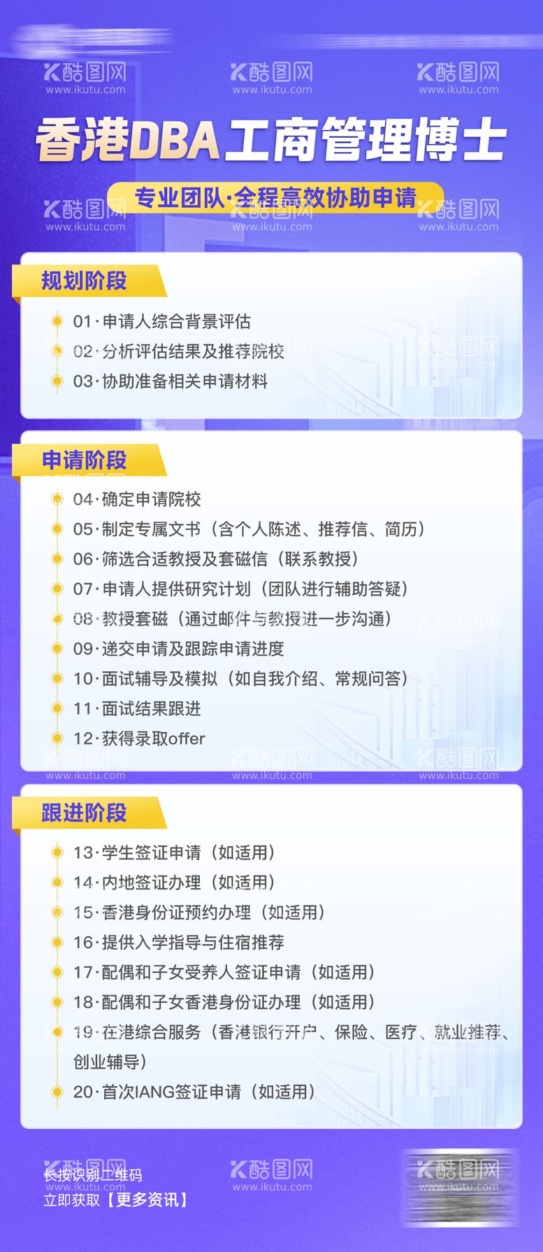 编号：77190603131530329253【酷图网】源文件下载-投资移民留学培训机构海报