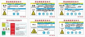 职业病危害告知卡
