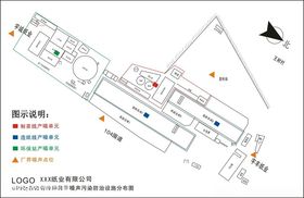 产噪设施及噪声污染防治设施分布