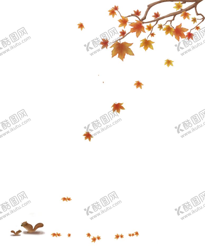 编号：10069201130537027542【酷图网】源文件下载-秋天元素