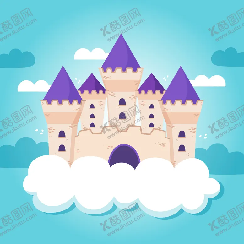编号：68215309131412361039【酷图网】源文件下载-城堡插图建筑