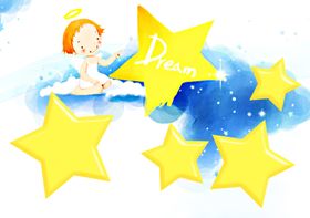 卡通星星