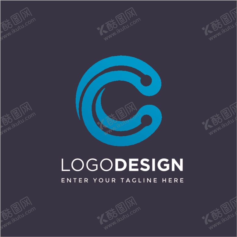 编号：44342110010834452584【酷图网】源文件下载-字母logo