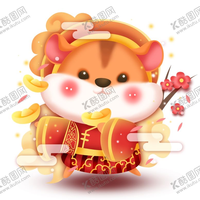 编号：91520206170436385614【酷图网】源文件下载-鼠年春节鼠年迎新春鼠年新年