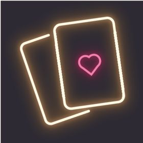 霓虹灯发光创意图案