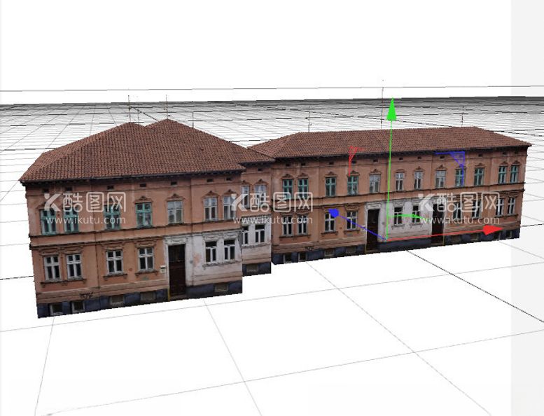 编号：71005012030454129327【酷图网】源文件下载-C4D模型房子