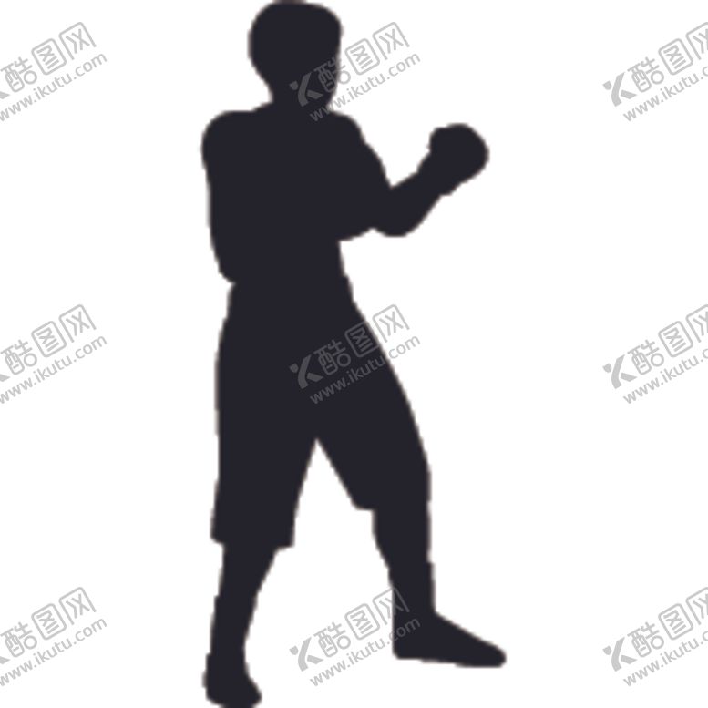 编号：44007304162358473755【酷图网】源文件下载-武术格斗剪影