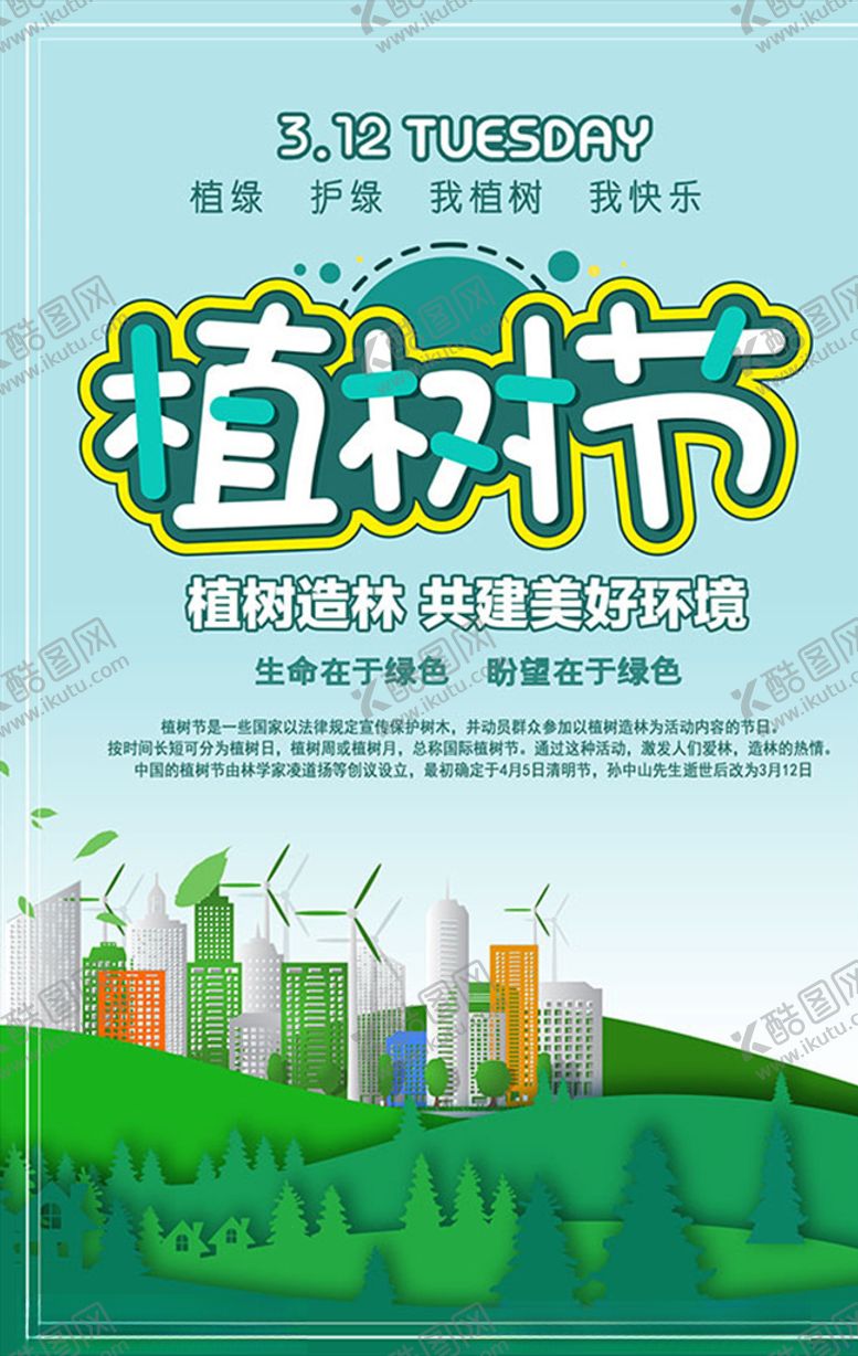 编号：30340109260953091399【酷图网】源文件下载-植树节种下美好