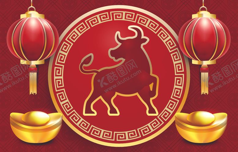 编号：17613209272353536879【酷图网】源文件下载-新年背景