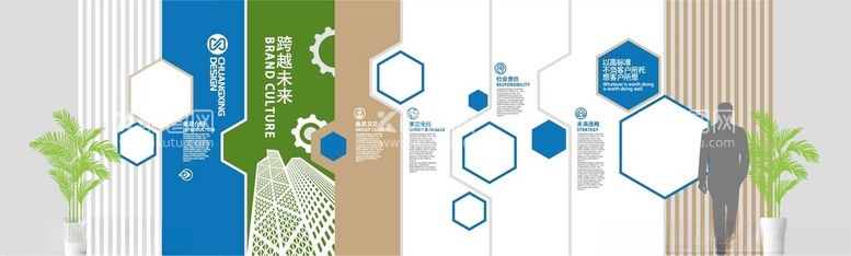 编号：23961602280747329561【酷图网】源文件下载-公司文化墙