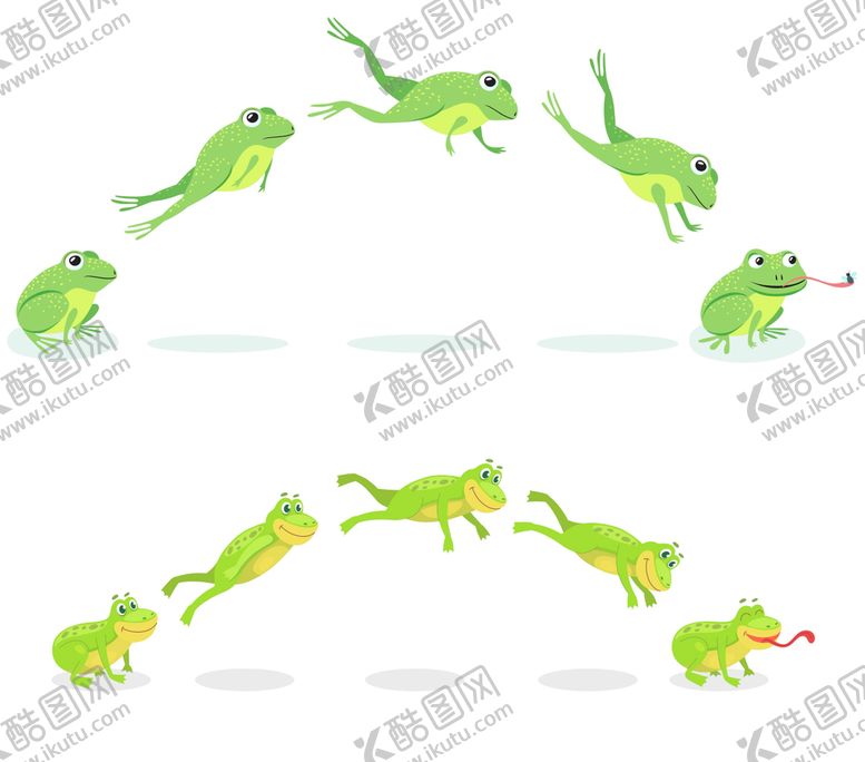 编号：08235909300208307038【酷图网】源文件下载-小青蛙插画