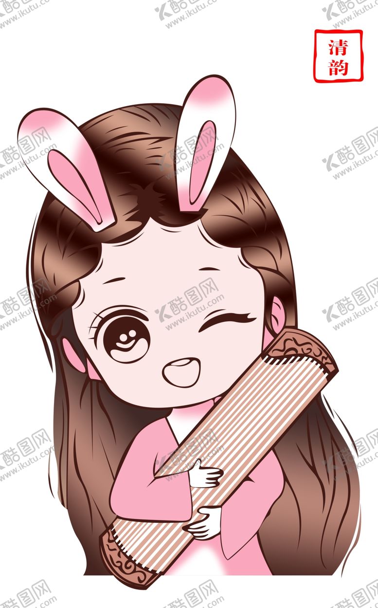 编号：81980707020137411233【酷图网】源文件下载-卡通女孩漫画唯美头像T恤热图