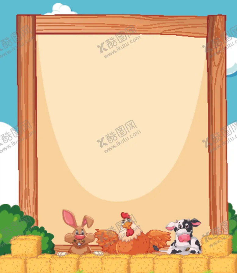 编号：95457604171705039135【酷图网】源文件下载-卡通动物文本框