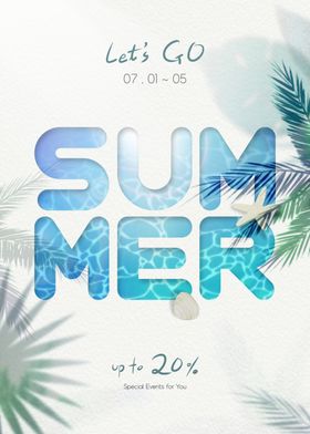 夏季海报