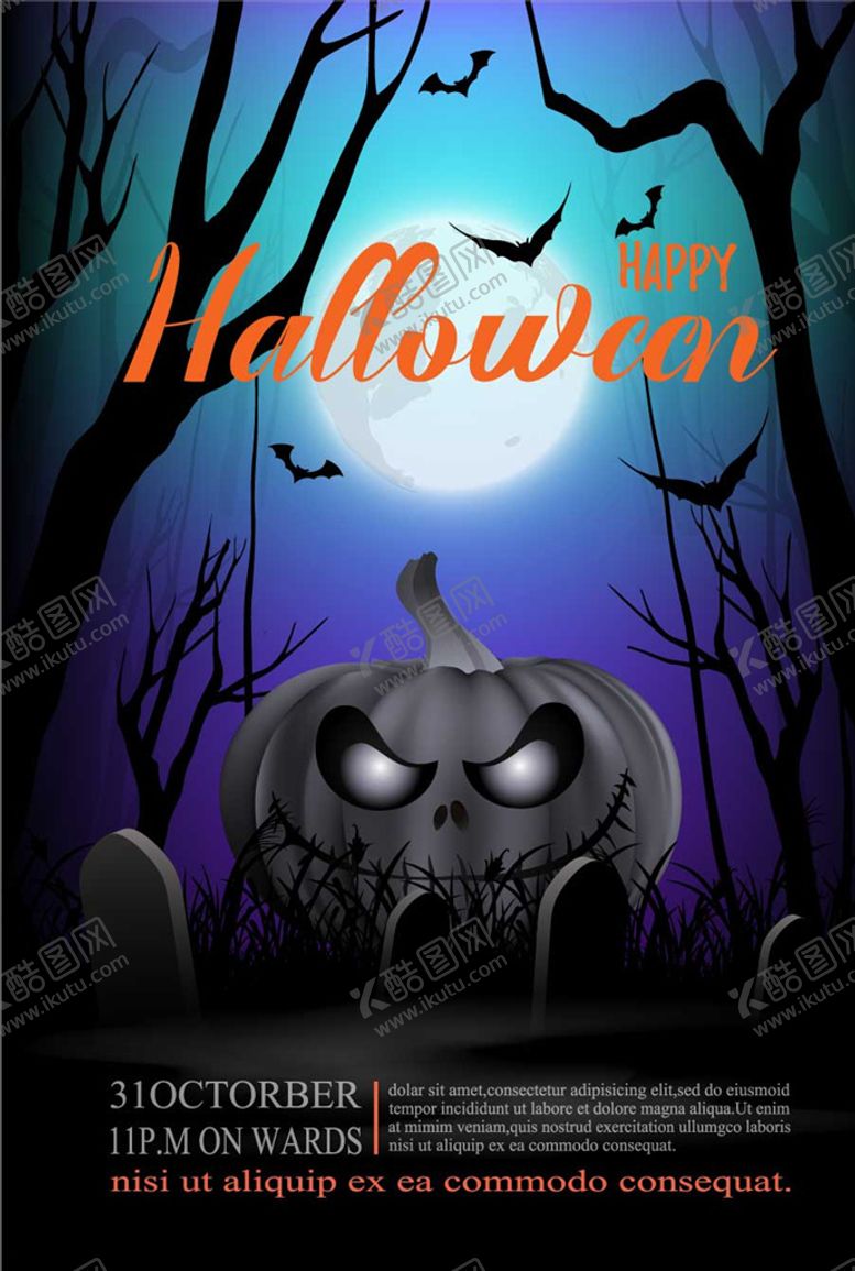 编号：88612709291007494421【酷图网】源文件下载-万圣节