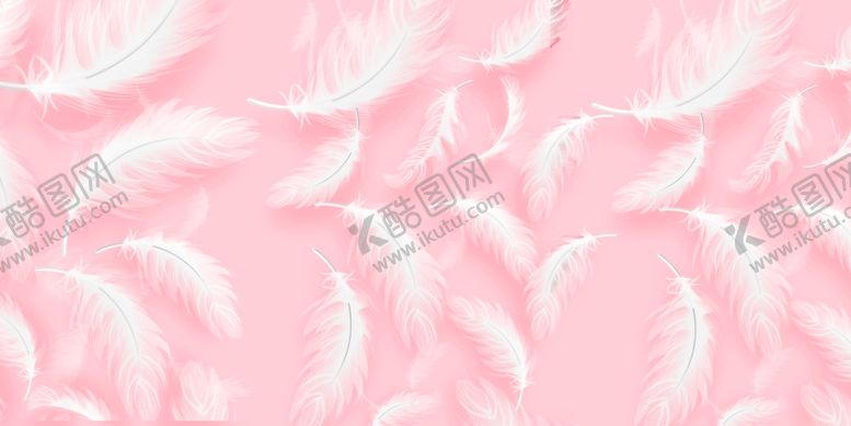 编号：95184907030115537587【酷图网】源文件下载-粉色羽毛背景