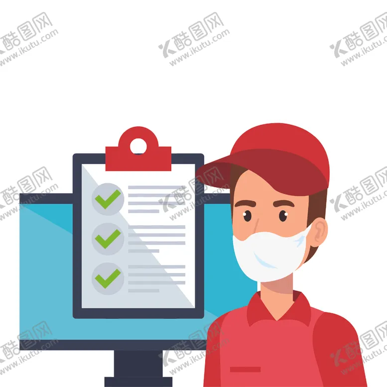 编号：65429306240451426936【酷图网】源文件下载-快递员