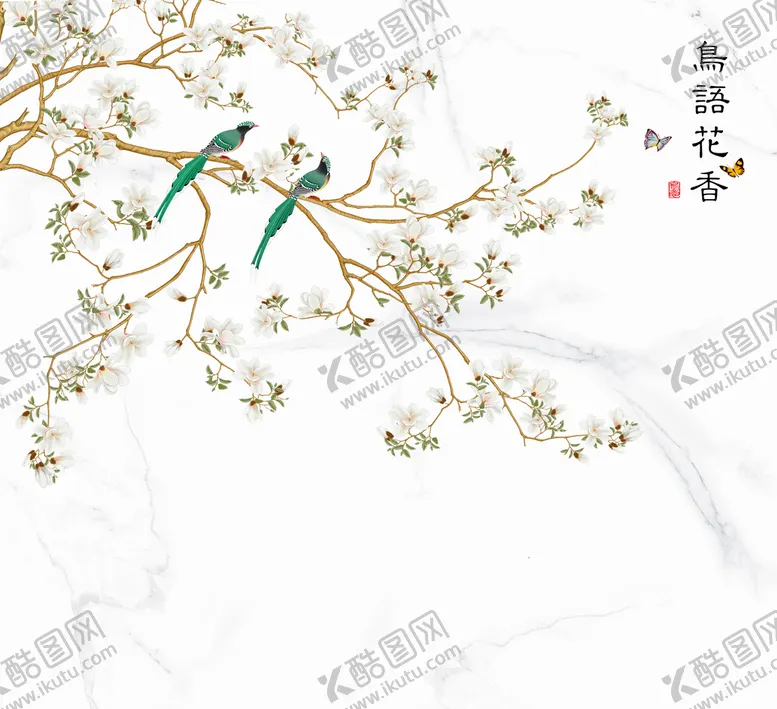 编号：67583209210422254869【酷图网】源文件下载-鸟语花香
