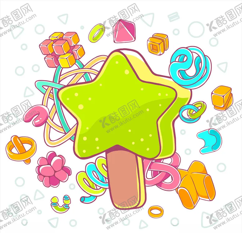 编号：21780104270802373982【酷图网】源文件下载-卡通贴纸