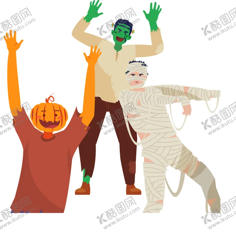 编号：91041407010722297702【酷图网】源文件下载-万圣节素材