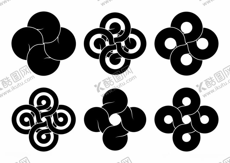 编号：21025304280057425110【酷图网】源文件下载-中式传统花纹图案集合