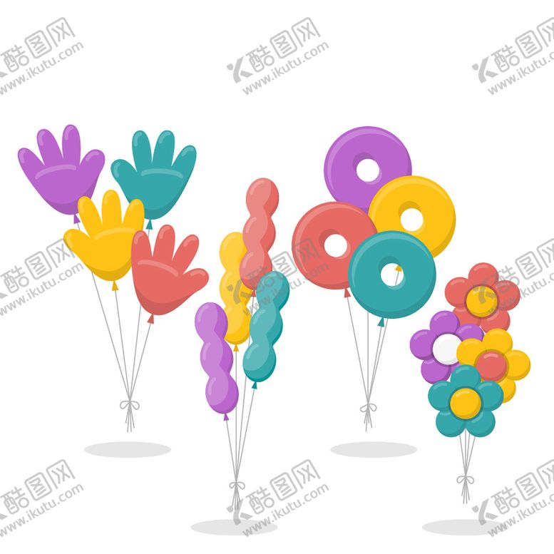 编号：99087401200952129044【酷图网】源文件下载-各种气球